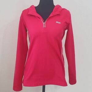 Womens Fila Athletic Hooded Sweatshirt